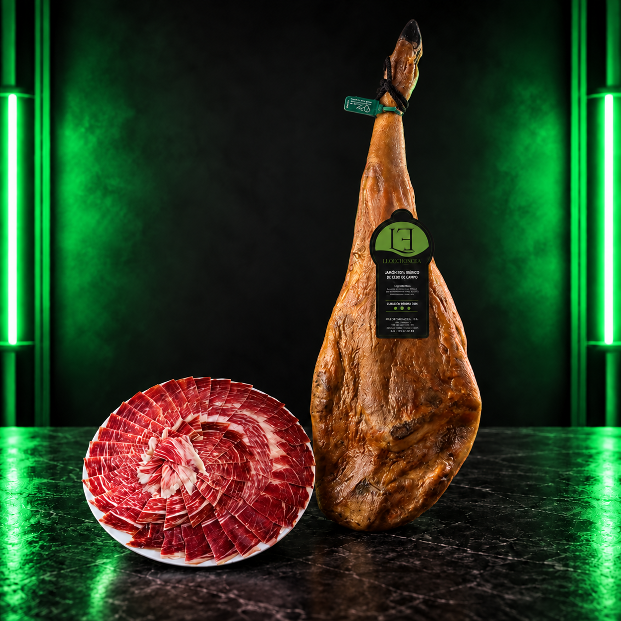 Jamón 50% Ibérico Cebo de Campo