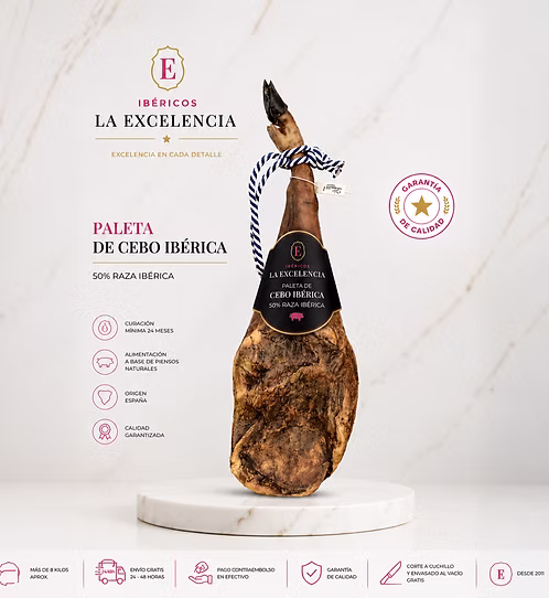 Paleta de Cebo 50% Raza Ibérica