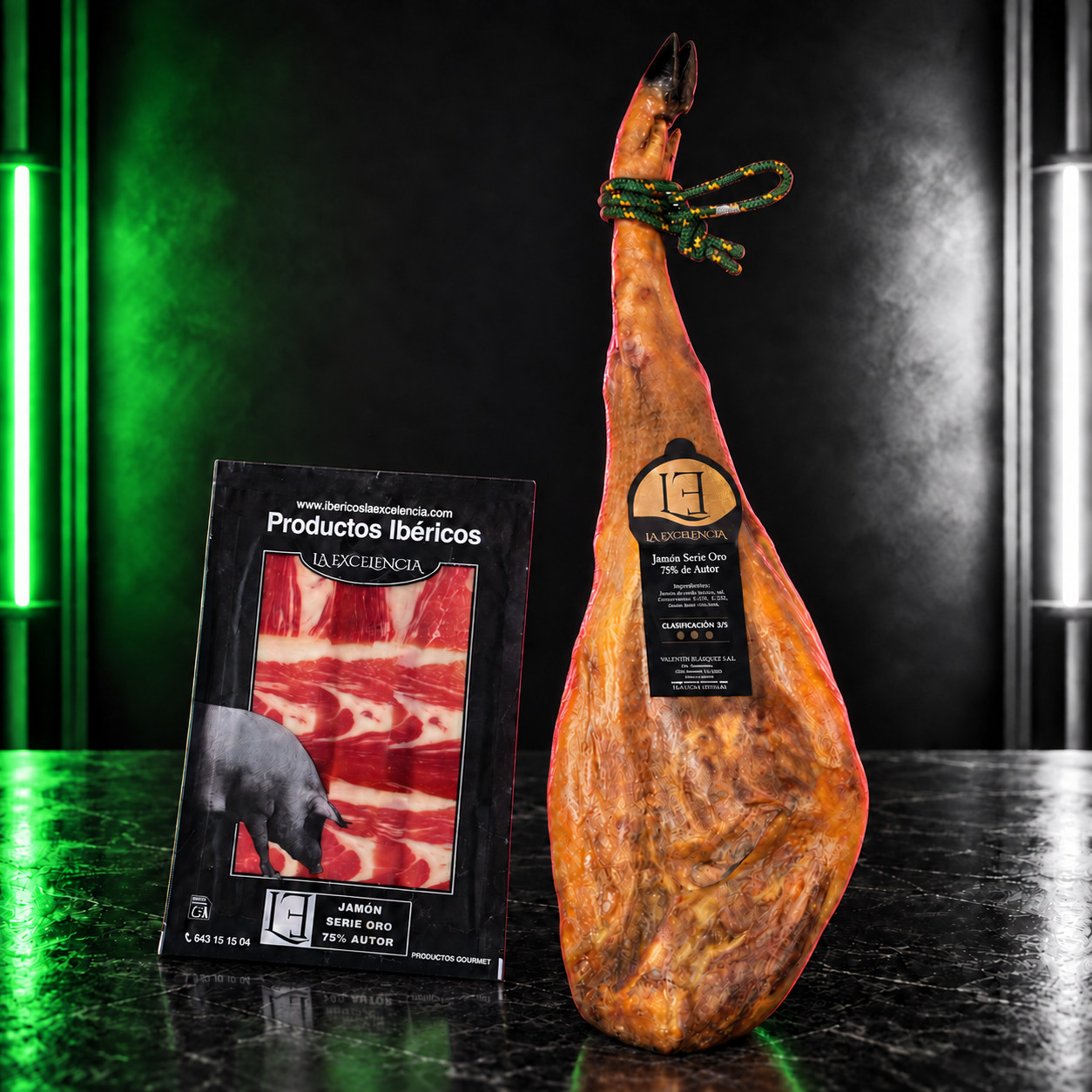 SERIE ORO 75% IBÉRICO NATURAL